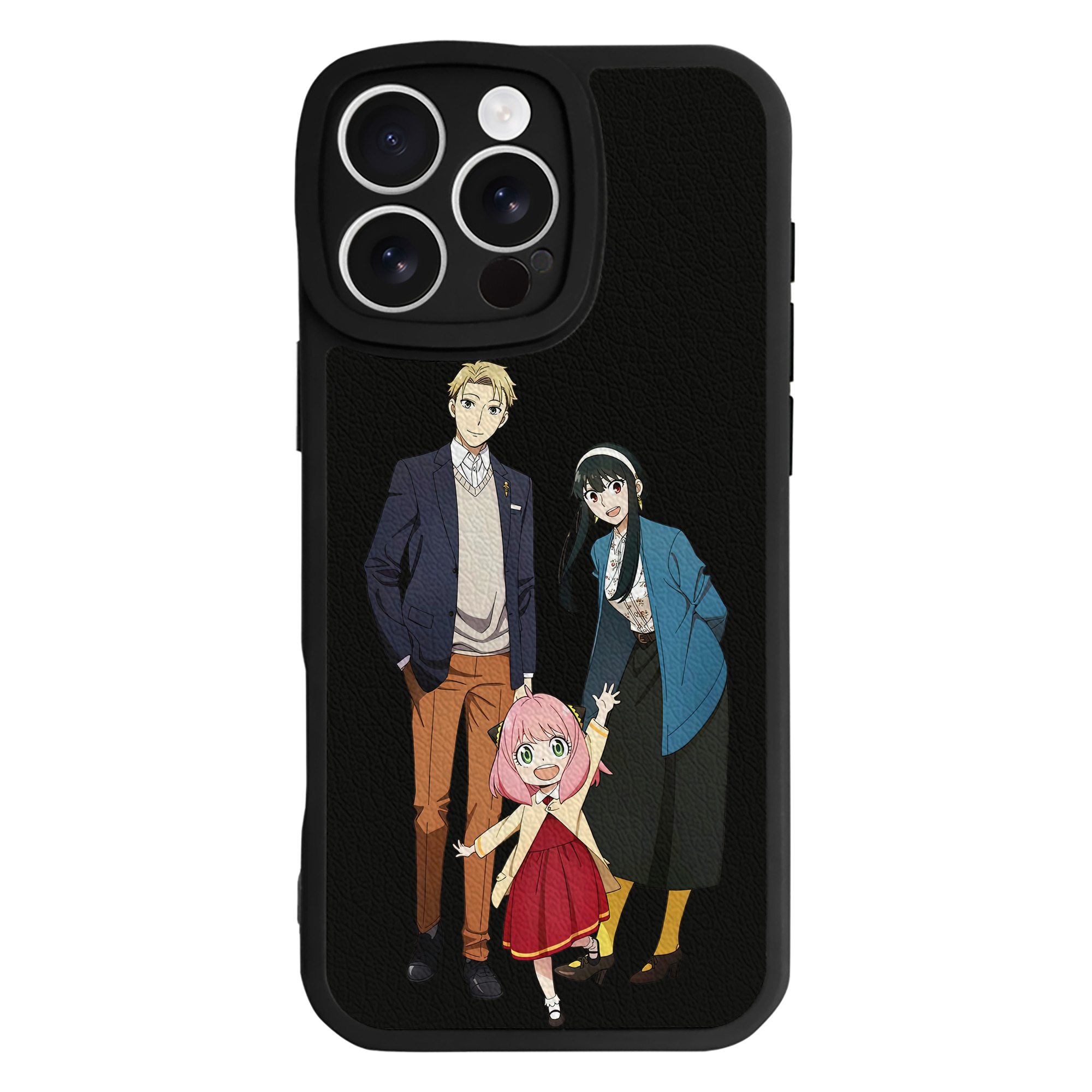 （画像用） SPY×FAMILY间谍家家酒 【iPhone 16シリーズ対応】シリコンスマホケース（レザー調） 材質：シリコン